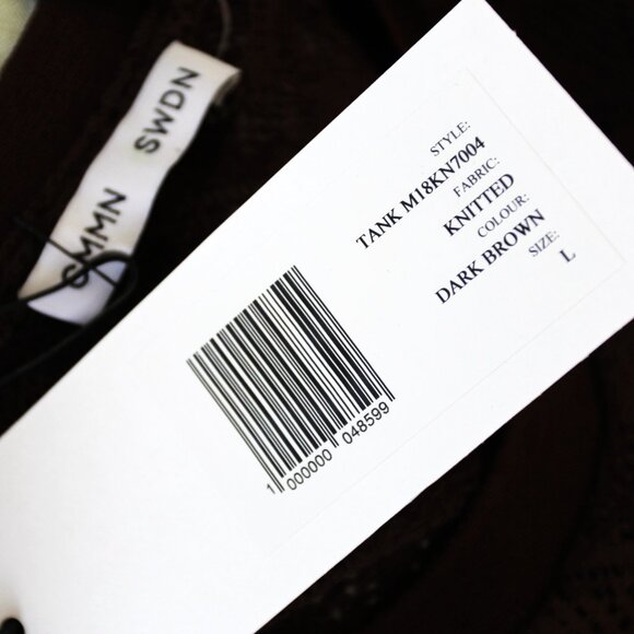 BNWT AW23 CMMN SWDN KNITTED TANK TOP L - Picture 8 of 11